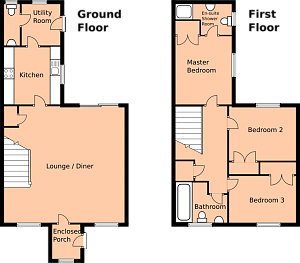 Ropeyard Cottage Floorplan